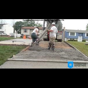 Concrete Driveways and Floors Fountainville Pennsylvania